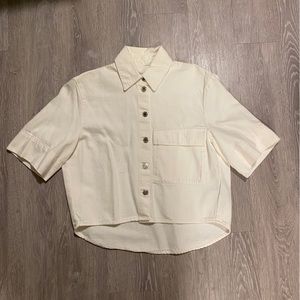 NWOT Zara Denim Shirt
